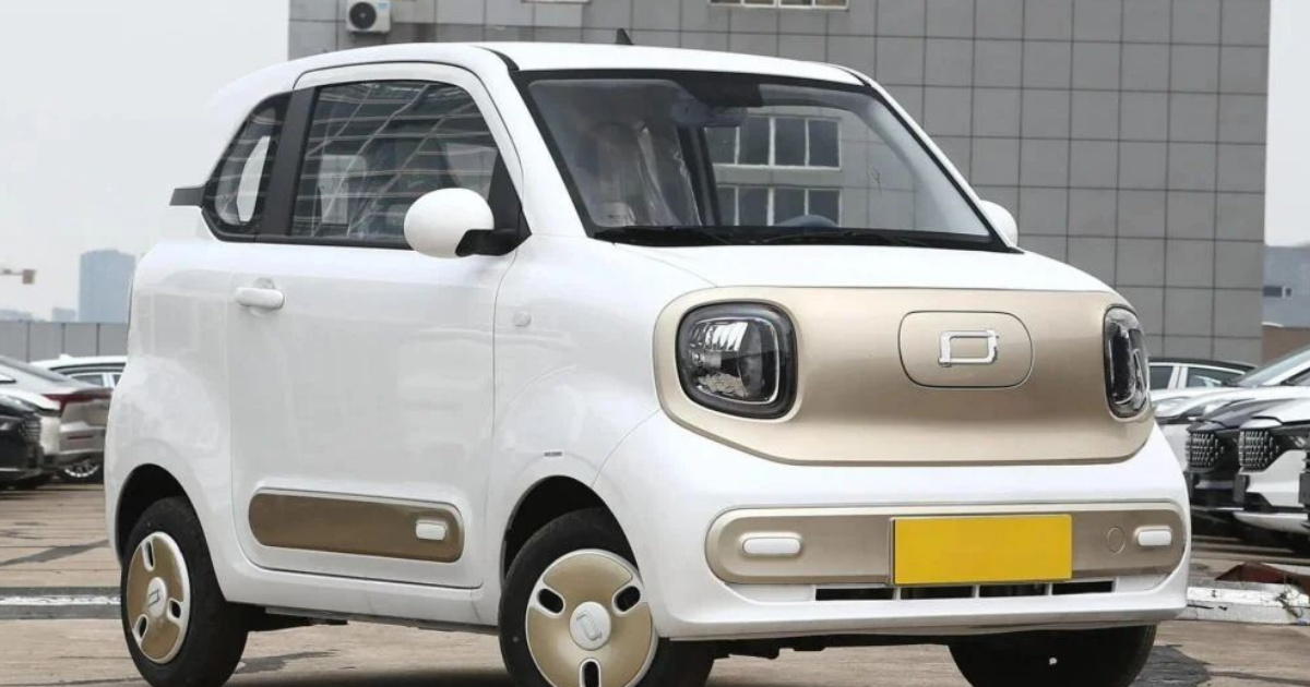 Conheça o Pony EV, carro elétrico da BYD com visual retrô, recarga inteligente e 150 km de autonomia por apenas R$ 27 mil na China. (Foto: Divulgação / Bestune)