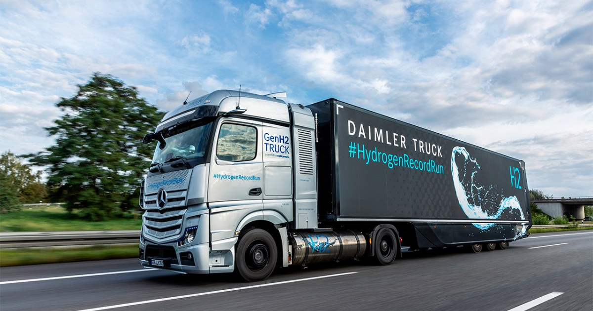 Caminhão a hidrogênio da GWM chega ao Brasil com bateria de 105 kWh e célula a combustível para testes e pesquisas. (Foto: transportabrasil)