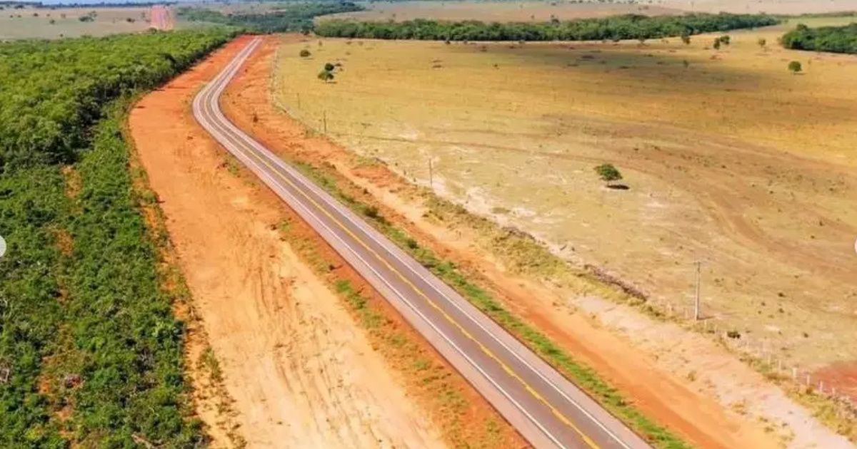 Obra da BR-419/MS tem custo reajustado para R$ 124 milhões. Projeto é estratégico para a Rota Bioceânica e segue até 2026.