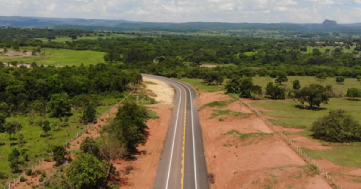 Obra da BR-419/MS tem custo reajustado para R$ 124 milhões. Projeto é estratégico para a Rota Bioceânica e segue até 2026.
