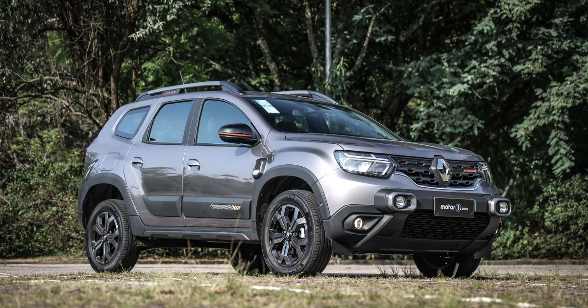 Novo Renault Duster 2026 traz motor turbo, estilo Bigster e mais espaço interno, disputando mercado com SUVs como Creta, Tracker e Kicks. (Foto: Divulgação: Renault)