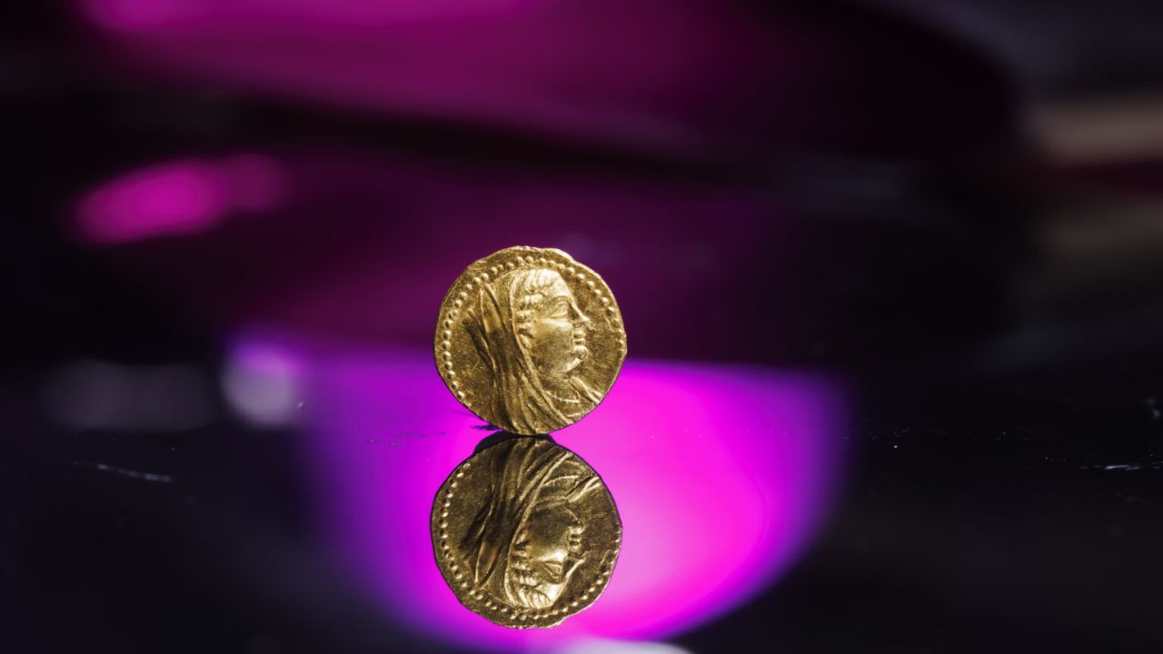 moeda de ouro rara