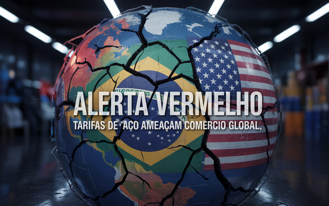 Alerta vermelho no comércio global: EUA confirmam novas tarifas antidumping de US$ 2,9 bilhões contra o Brasil e mais 9 países — setor de aço para carros e construção serão os mais impactados