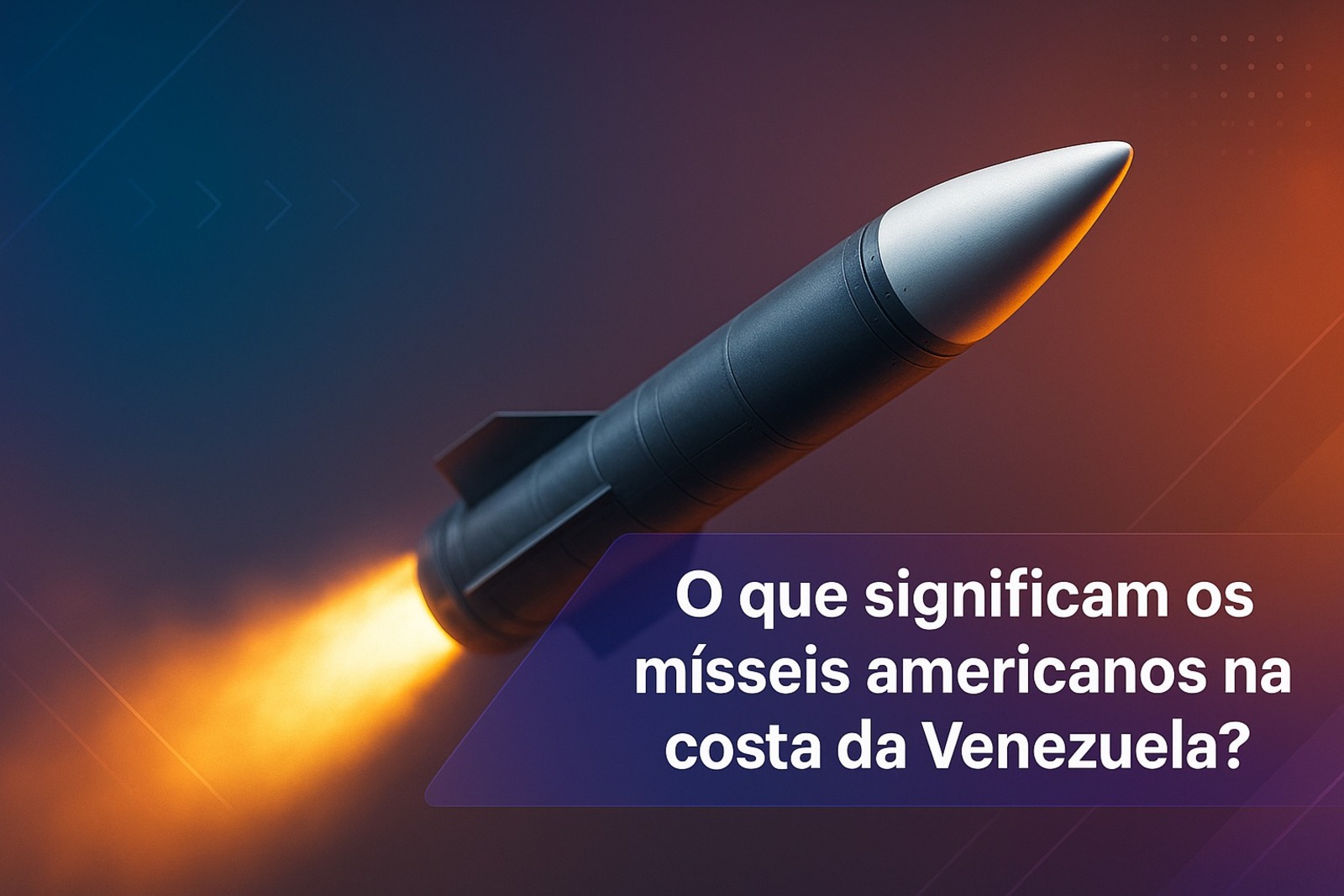 Mísseis, Carteis, Venezuela, EUA