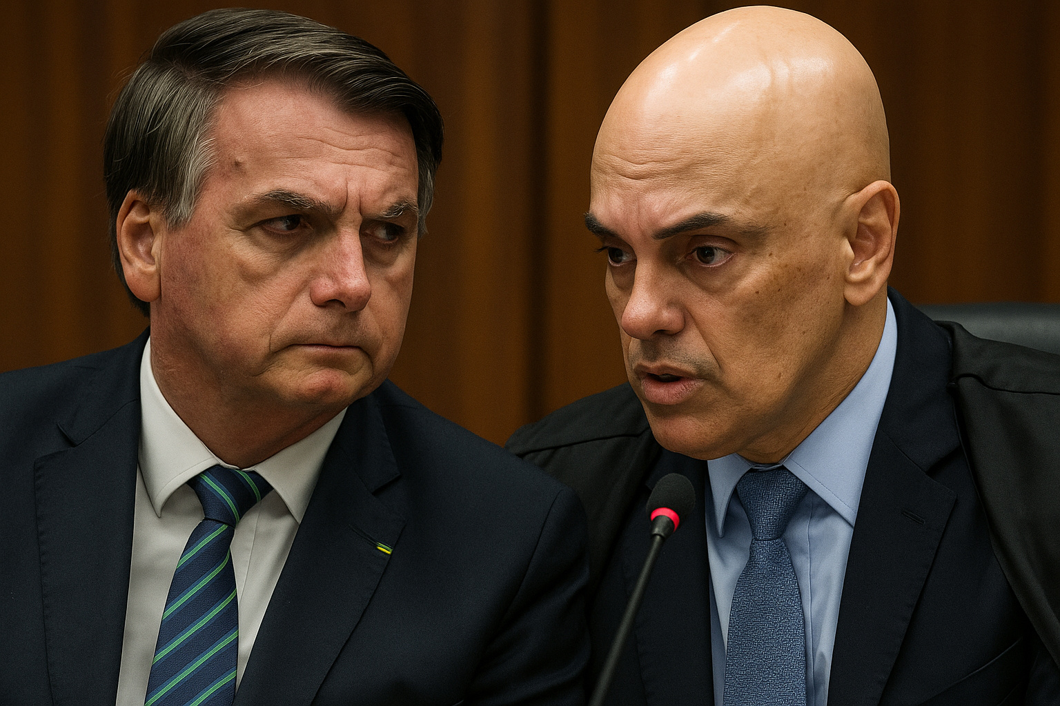 Risco de fuga, STF, Bolsonaro, Moraes