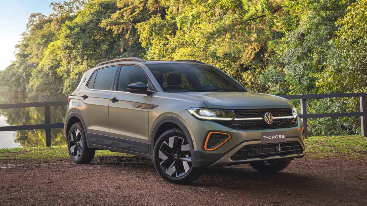 Modelo T-Cross, da Volkswagen

Fonte: Volkswagen