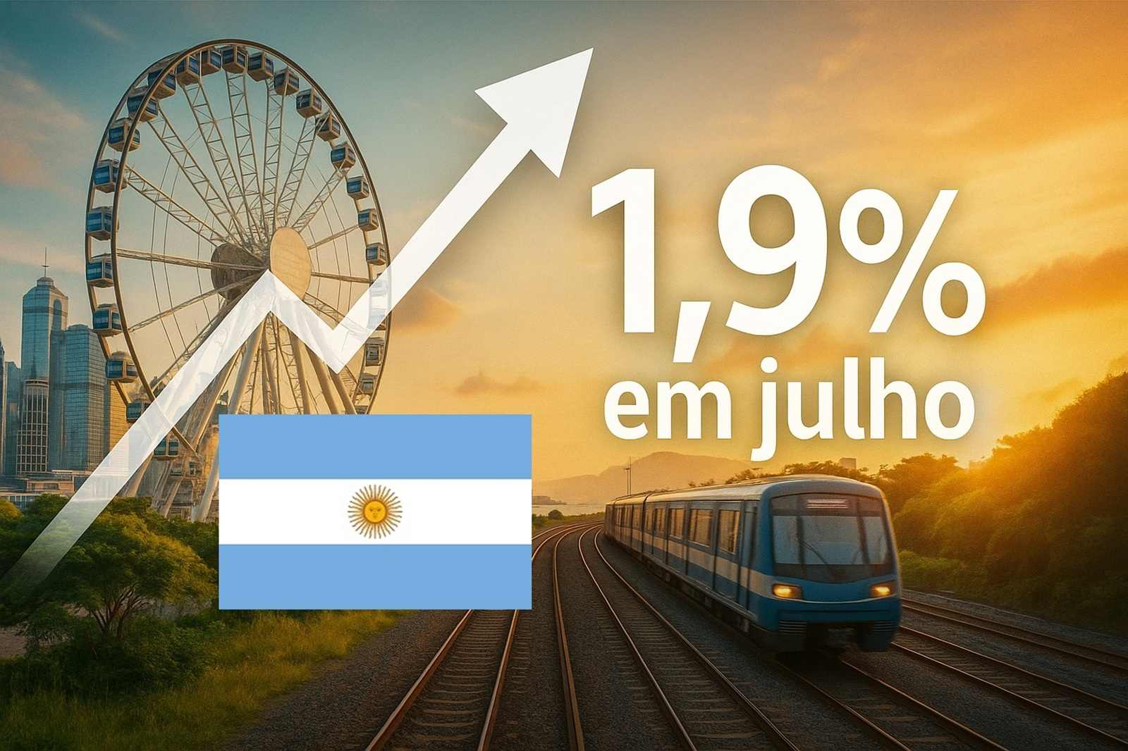 Inflação acelera na Argentina — lazer e transporte puxam aumento de preços