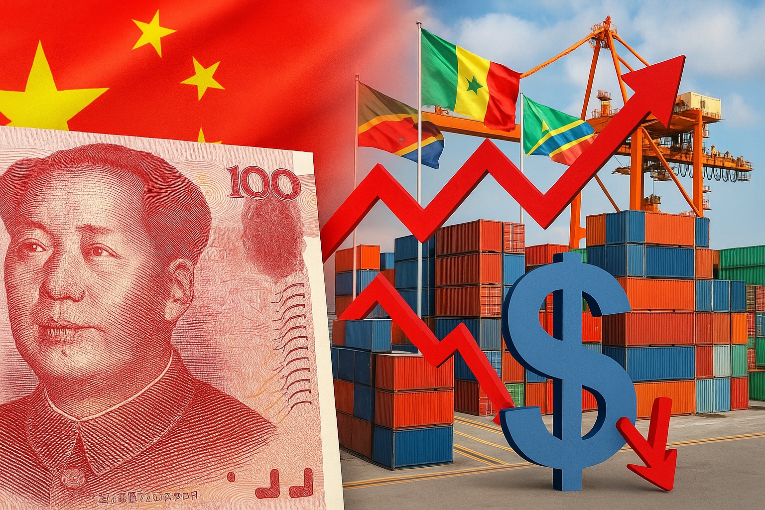 Enquanto o “petrodólar” domina o noticiário, a China avança no silêncio: empresta bilhões em yuan para a África e mostra que o dólar está perdendo espaço até em grandes obras