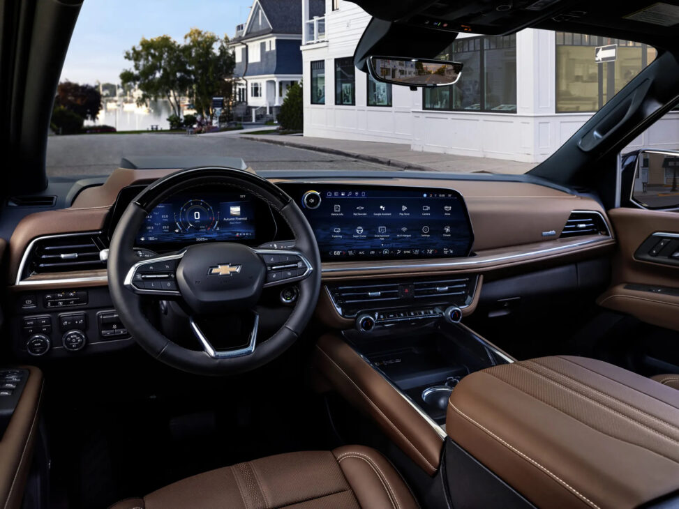 Revelado o Chevrolet Tahoe 2025 com motor V8 de 426 cv, SUV de luxo com até 9 lugares e tecnologias semiautônomas de ponta + telas de 17,7 polegadas