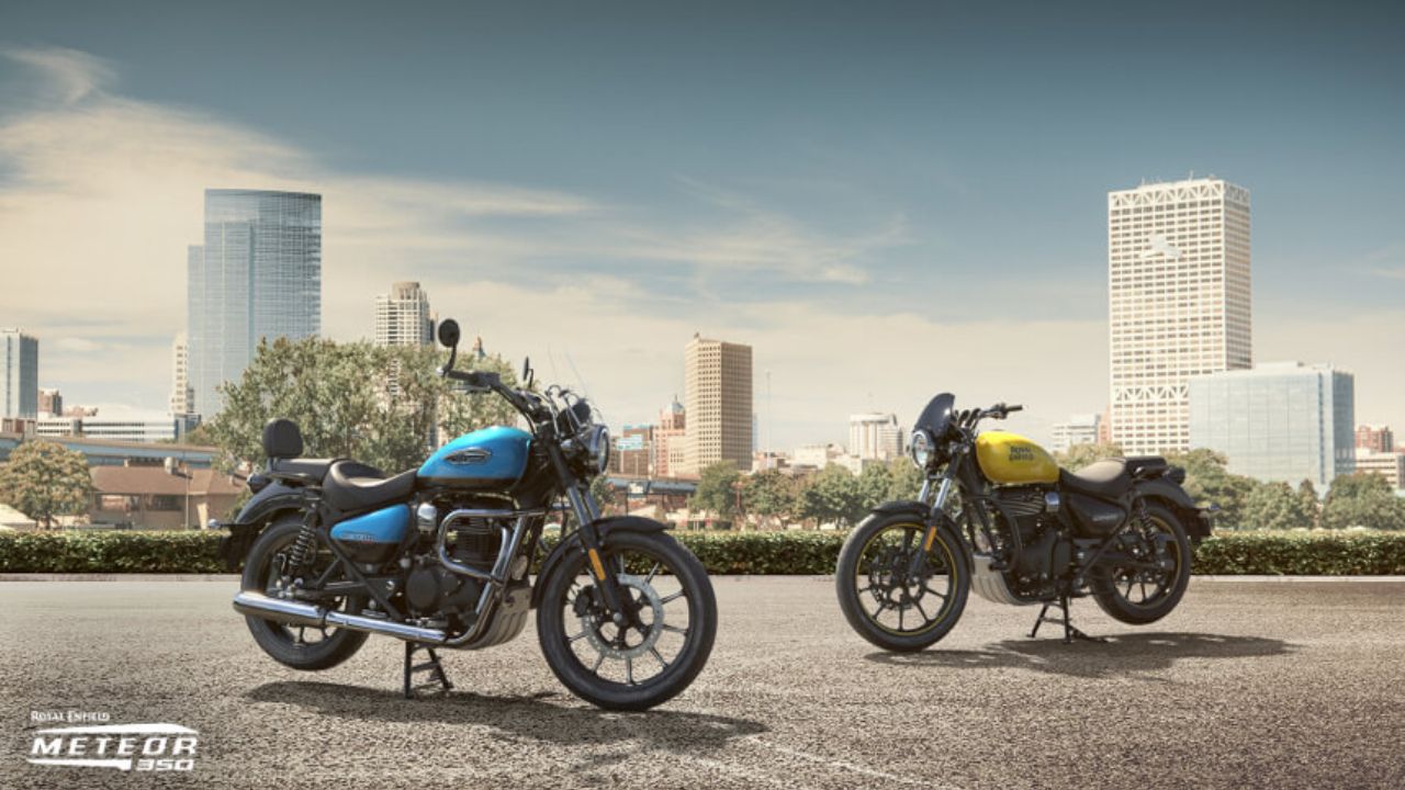 A Royal Enfield Meteor 350 2024 entrega 20,4 cavalos e 2,8 kgfm de torque com seu motor de 349 cilindradas e atinge velocidade final de 135 kmh (1)
