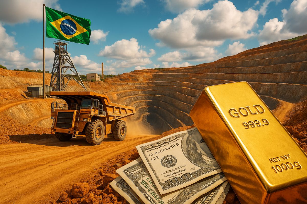 A mina de ouro no coração de Minas que desce mais fundo que o Burj Khalifa, produz bilhões e segue em plena expansão