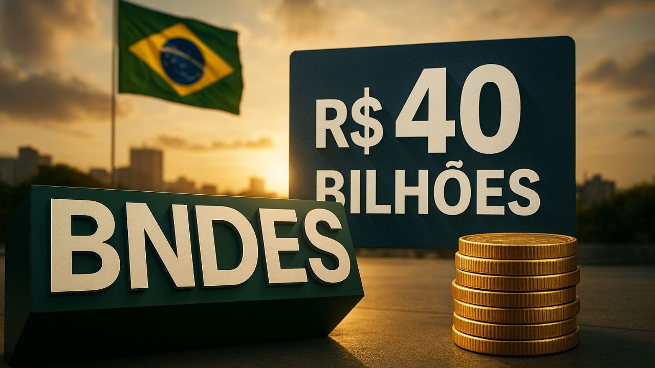 BNDES anuncia R$ 40 bilhões do plano Brasil Soberano para socorrer empresas exportadoras afetadas pelo tarifaço de 50% imposto por Trump