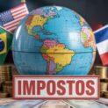 Banco Mundial divulga lista dos países que mais cobram impostos no mundo, revela surpresas no topo do ranking e mostra a posição do Brasil na disputa tributária global