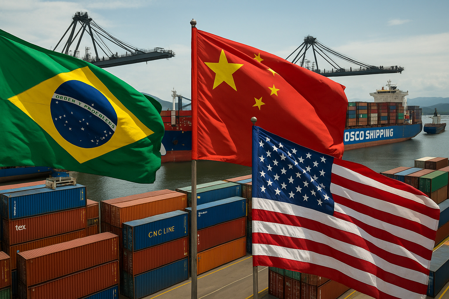 Tarifaço; EUA; China; Exportações.