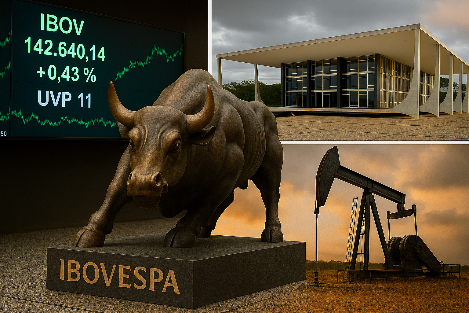 Bolsa; Juros; Petróleo; STF