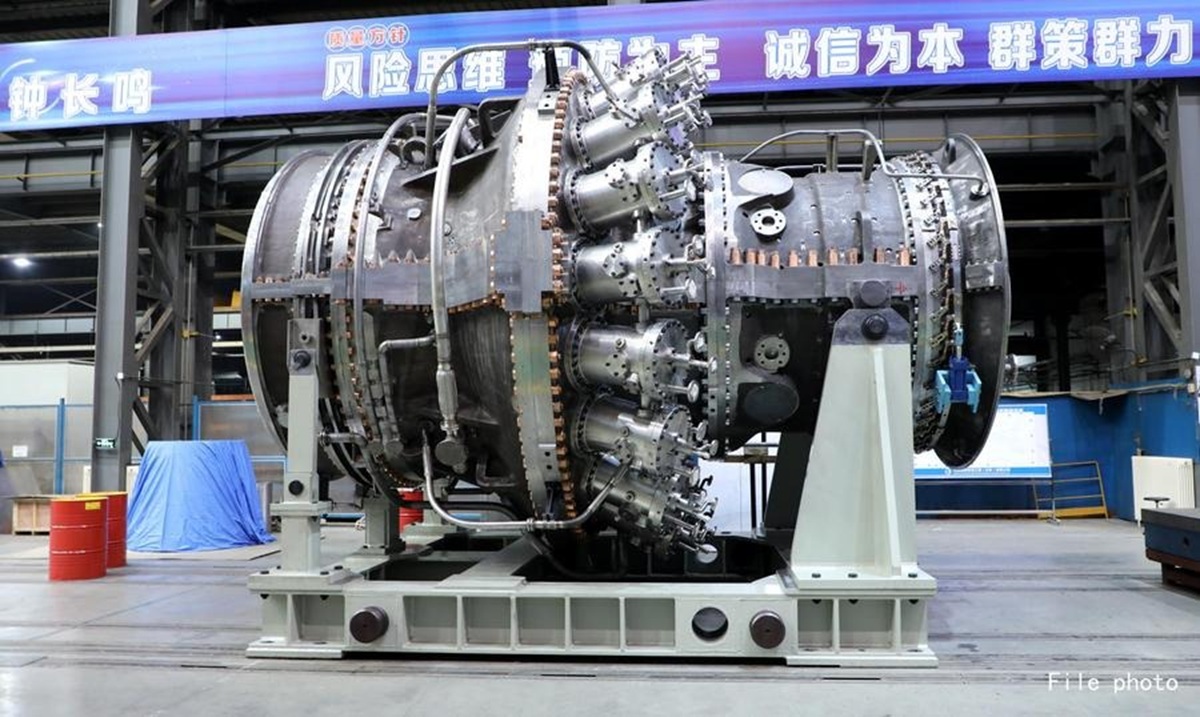 China lança turbina a gás de 110 MW, reduz emissões em 1 milhão de toneladas anuais e garante energia para até 15 mil residências.