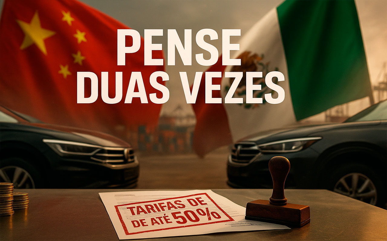 China pede que governo "pense duas vezes" antes de considerar tarifa mexicana de até 50% contra carros da Ásia e avisa que pode ter retaliação imediata