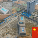 China surpreende o mundo ao mover terminal de 30 mil toneladas em apenas 40 dias