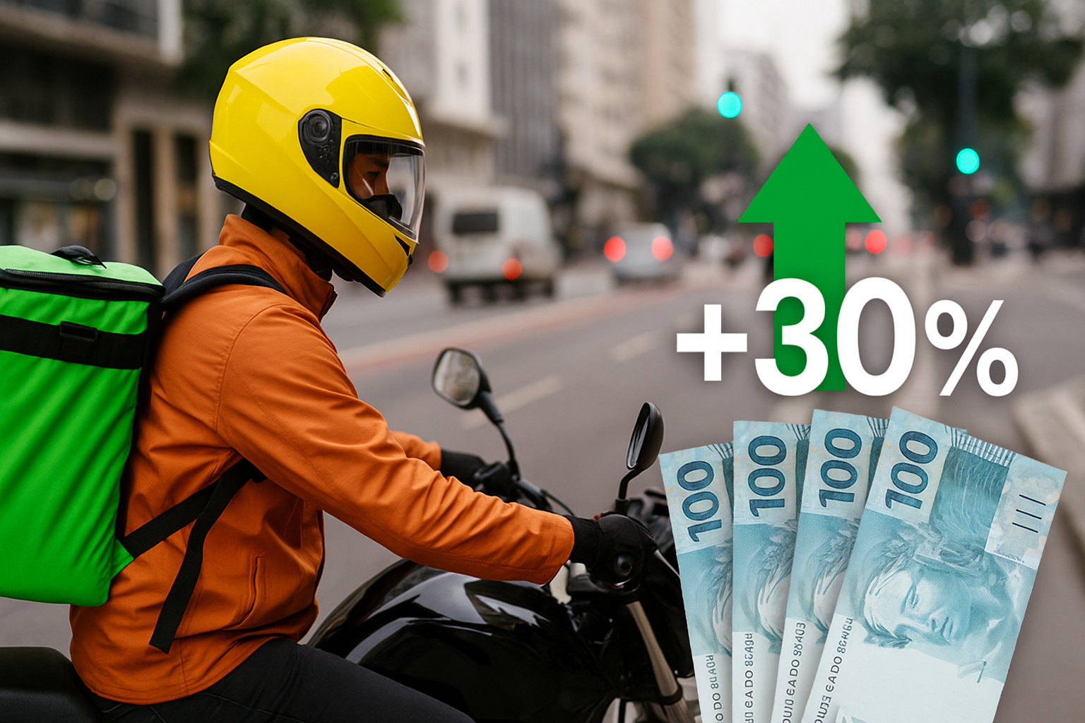 Decisão dos tribunais garante - quem usa moto no trabalho pode receber 30% a mais no salário, reforçando a segurança do trabalhador