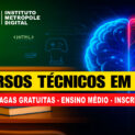 Devido à grande escassez de profissionais, IMD abre 720 vagas para cursos técnicos gratuitos nas áreas de TI, Programação e IA, para capacitar brasileiros nas profissões do futuro no RN