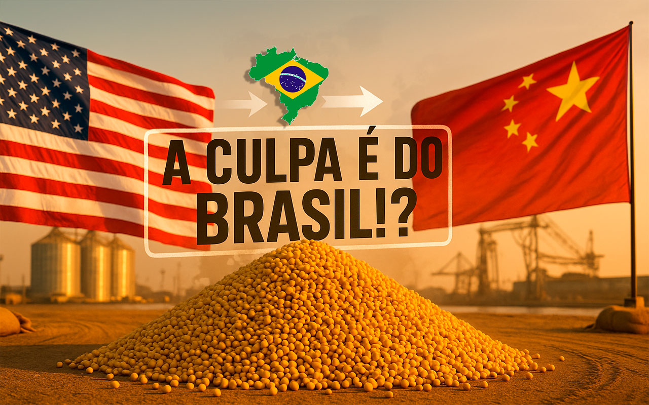 EUA não conseguem vender Soja para a China e jogam a culpa no Brasil, enquanto números mostram virada nas compras e apontam o preferido do mercado chinês