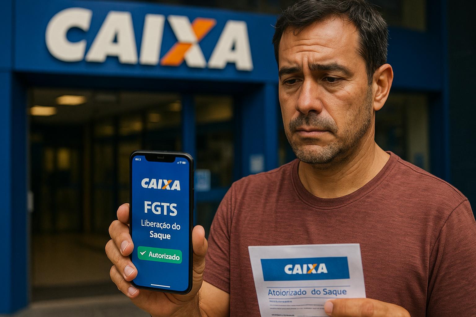Trabalhador com doença grave não precisa mais recorrer à Justiça para sacar o FGTS — liberação pode ser feita no próprio aplicativo da Caixa