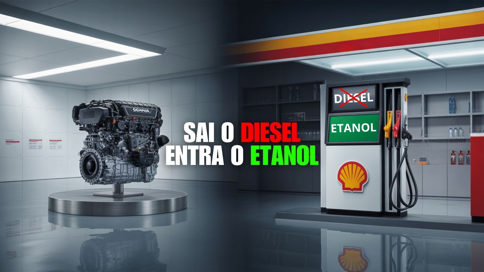 Novo sistema brasileiro permite que motores a diesel rodem 100% com etanol, sem alterações no bloco, reduzindo emissões e custos.