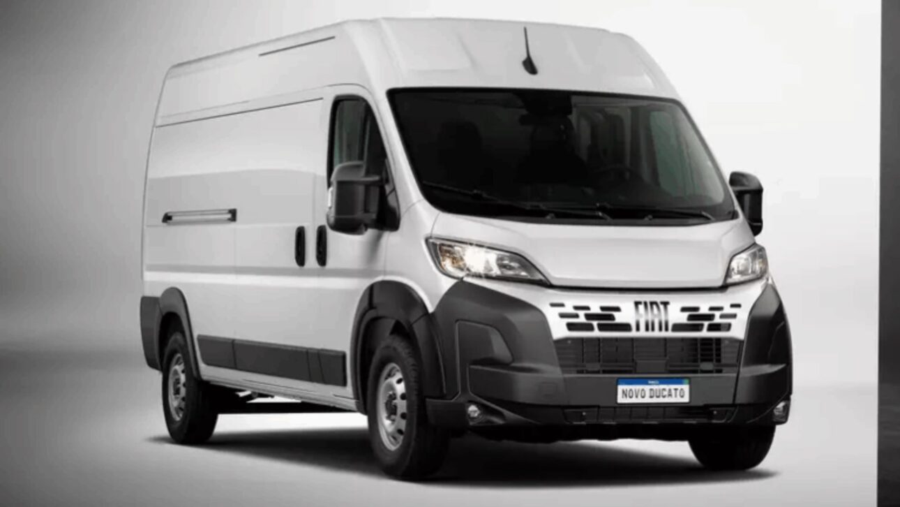 Fiat Ducato 2026 chega ao Brasil com motor 140 cv, até 13 m³ de carga, autonomia de 972 km e novas soluções de conectividade.