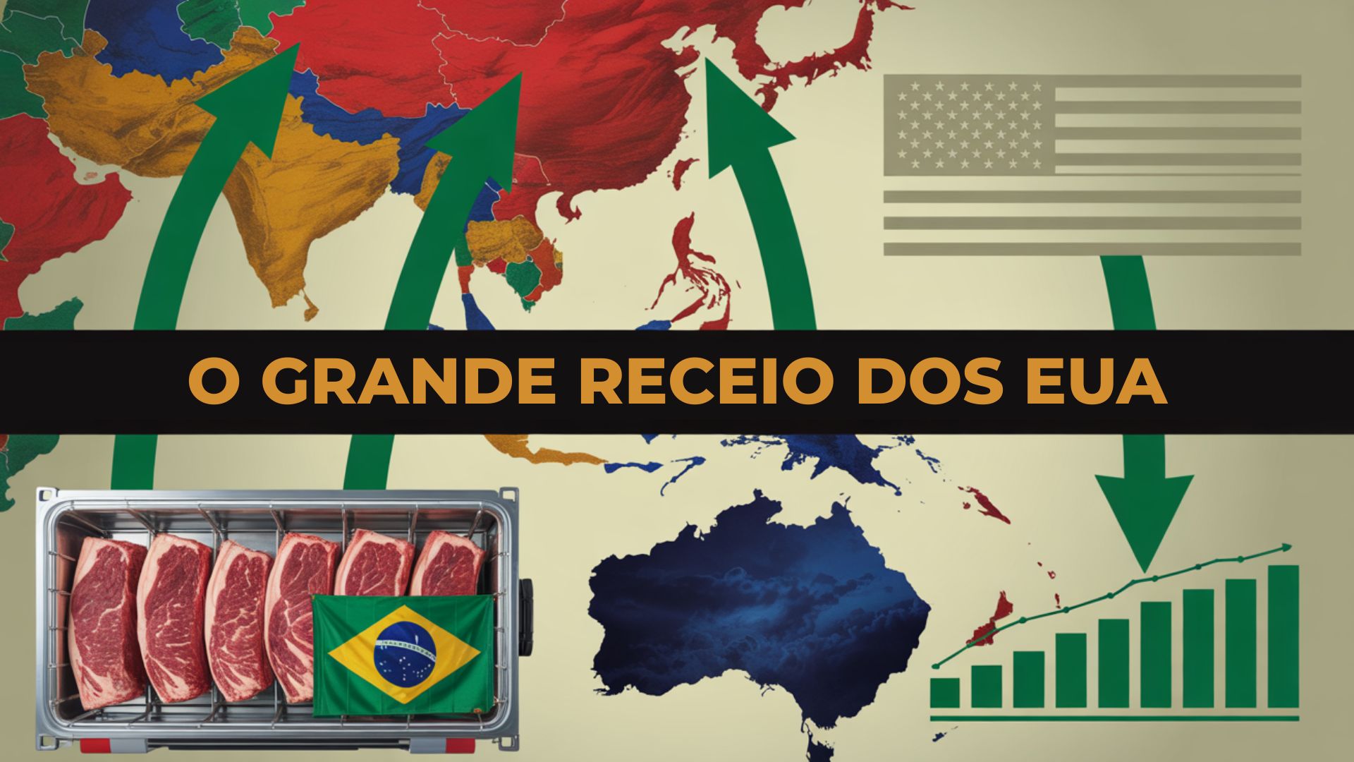 Brasil amplia exportações de carne e miúdos bovinos para Ásia, desafiando EUA com Japão e Indonésia no radar em 2025.