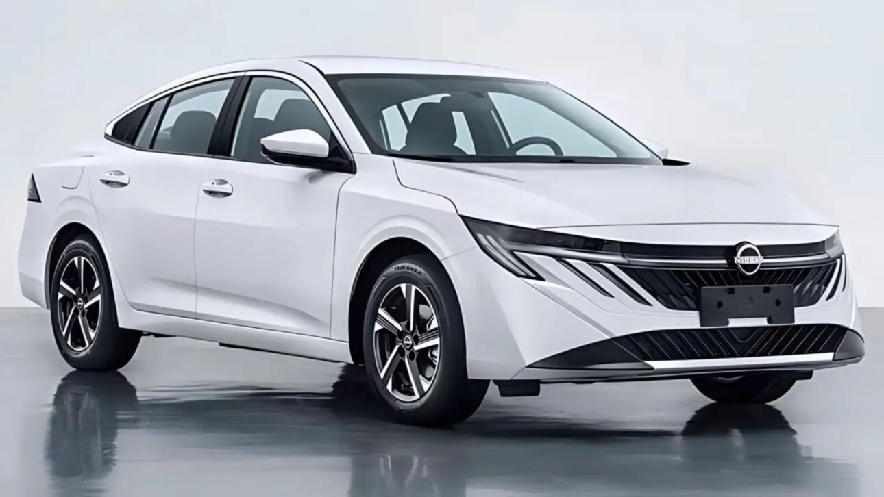 Nissan Sentra 2026 estreia com novo design, motor híbrido de 136 cv e versão 1.6 de 135 cv. Sedã já é testado no Brasil.
