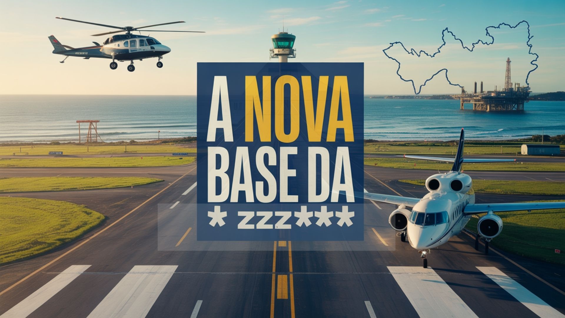 Petrobras avalia usar aeroporto em Guarujá como base aérea para a Bacia de Santos, reforçando logística do petróleo e gás.