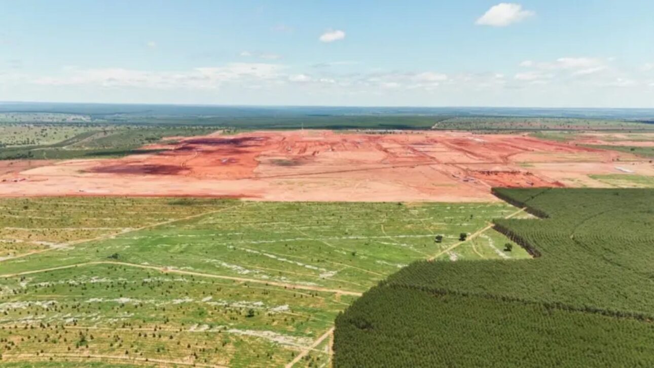 Cidade de Inocência (MS) receberá R$ 25 bi da Arauco para maior fábrica de celulose do mundo, com empregos e energia limpa.