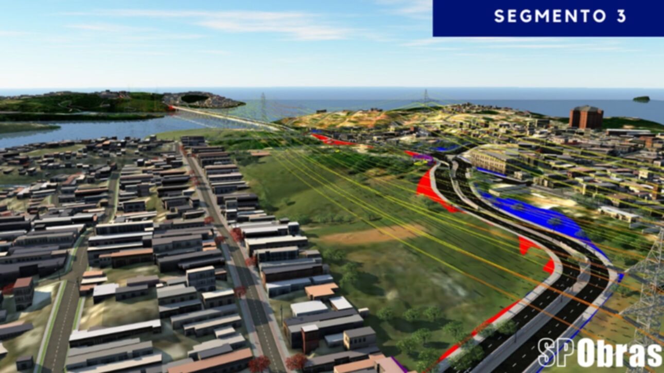 Ponte de R$ 450 milhões na Zona Sul de SP terá 700 metros, ciclovia e integração com transporte público, beneficiando 1 milhão de moradores.