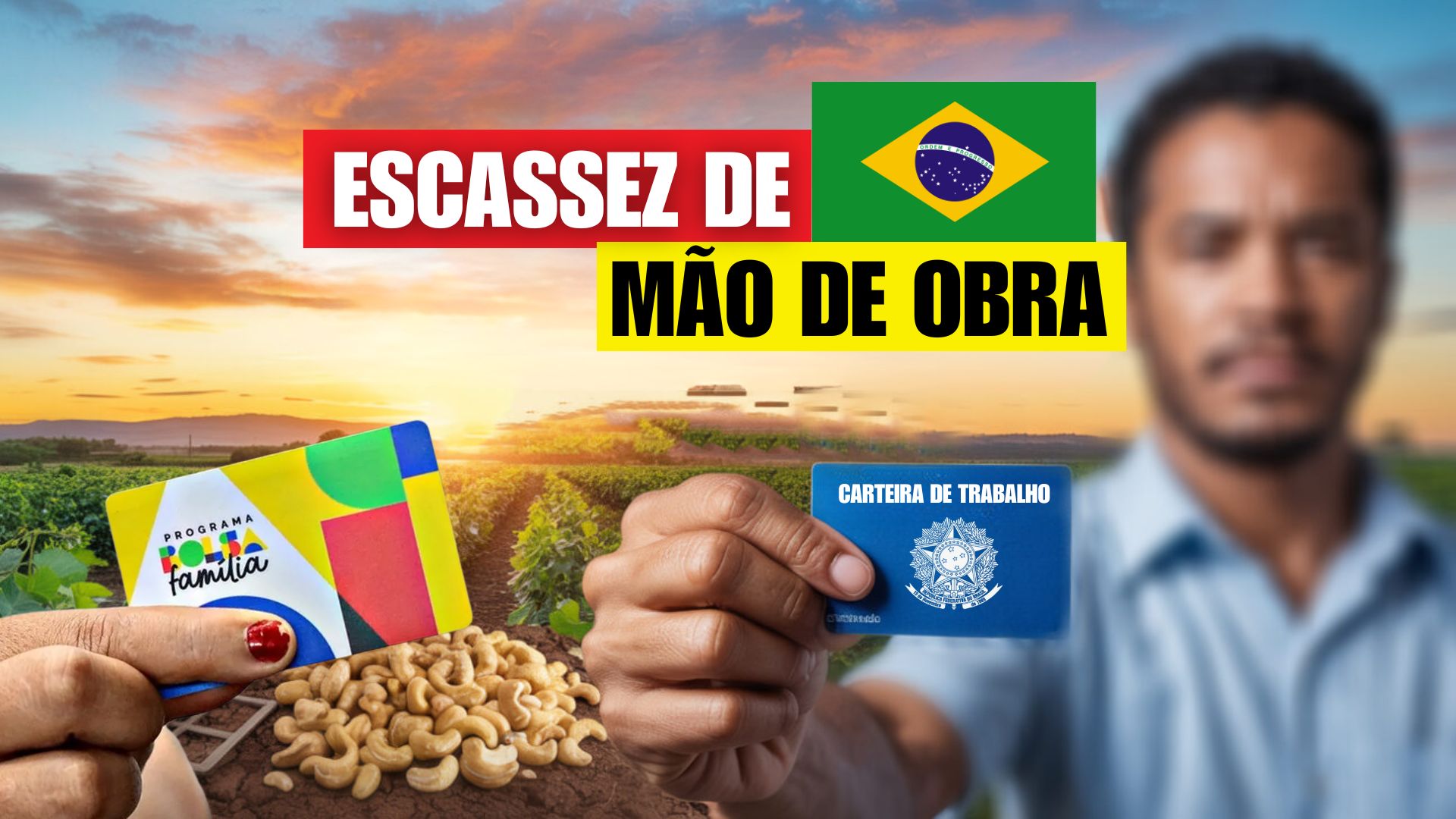 Escassez de mão de obra atinge Norte e Nordeste. Construção civil enfrenta recusas por Bolsa Família e debate proposta de flexibilização.