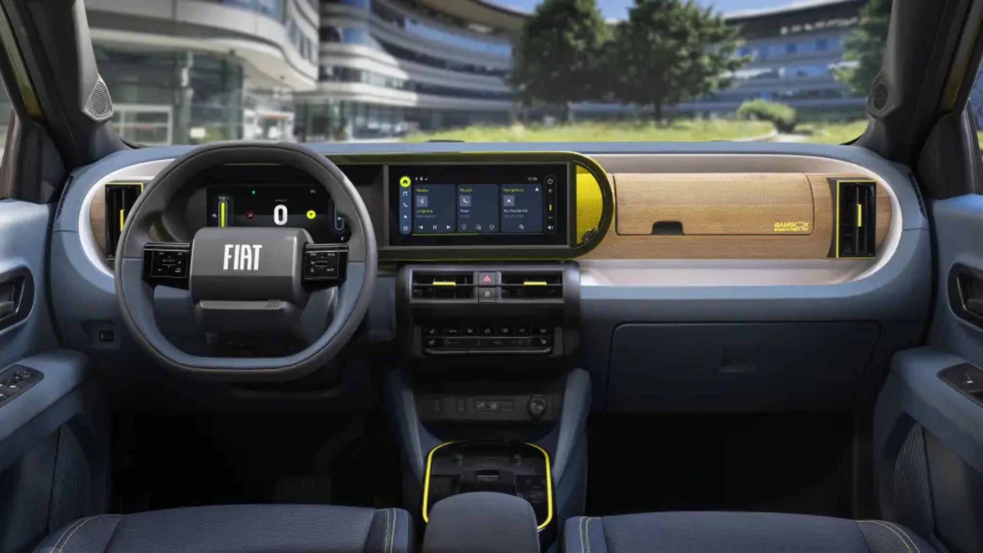 Fiat confirma novo hatch híbrido de até 130 cv para 2026, inspirado no Grande Panda, sucessor do Uno com câmbio CVT no Brasil.