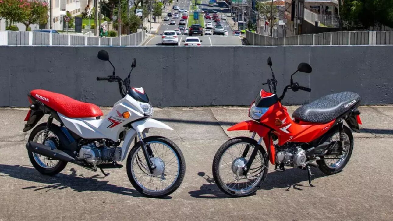 Honda Pop 110i é a 3ª moto mais vendida do Brasil em 2025, com preço acessível, baixo consumo e câmbio semiautomático.