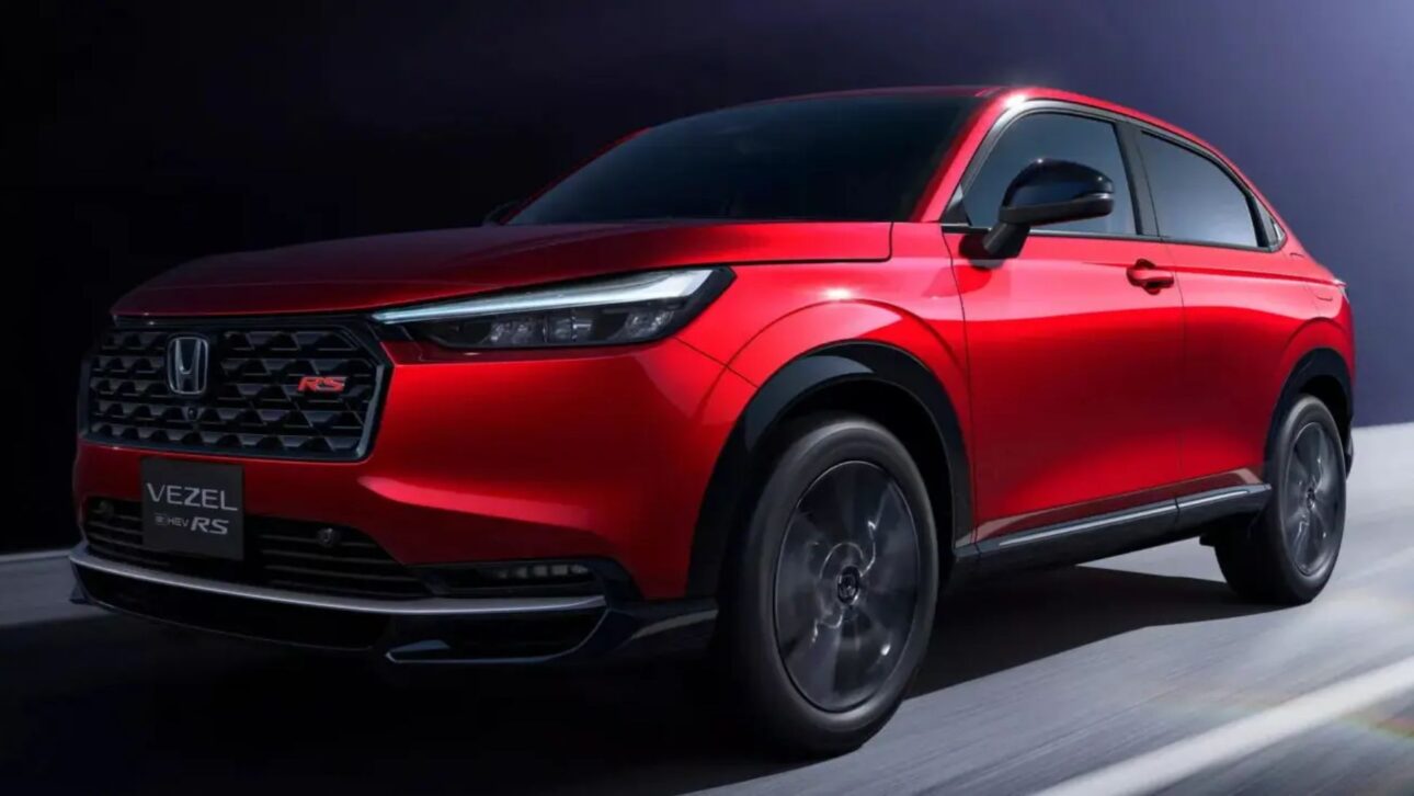 Novo Honda HR-V RS híbrido estreia no Japão com motor 1.5, dois elétricos, 129 cv, tração integral e pacote completo de tecnologia.