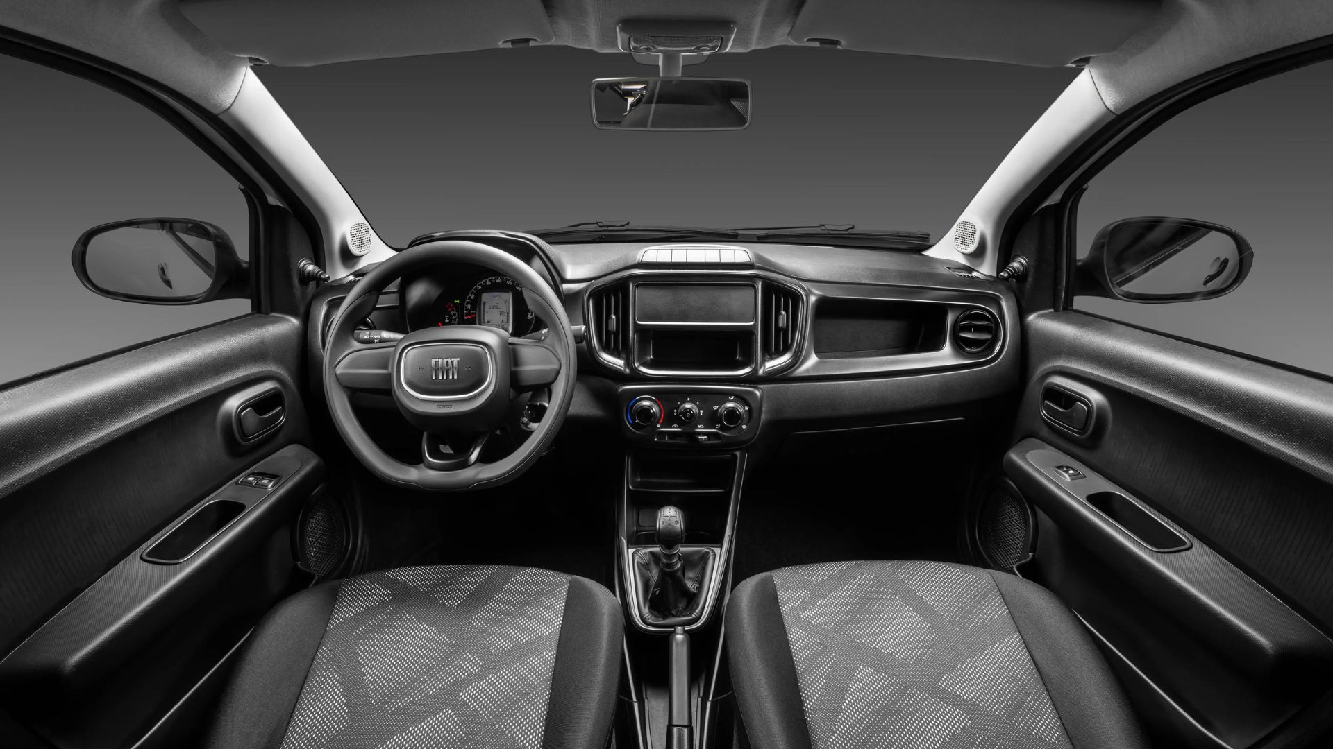 Fiat Mobi Like 2026 chega com painel da Strada, motor 1.0 Firefly, preço promocional de R$ 68.990 e consumo de até 15,1 km/l.