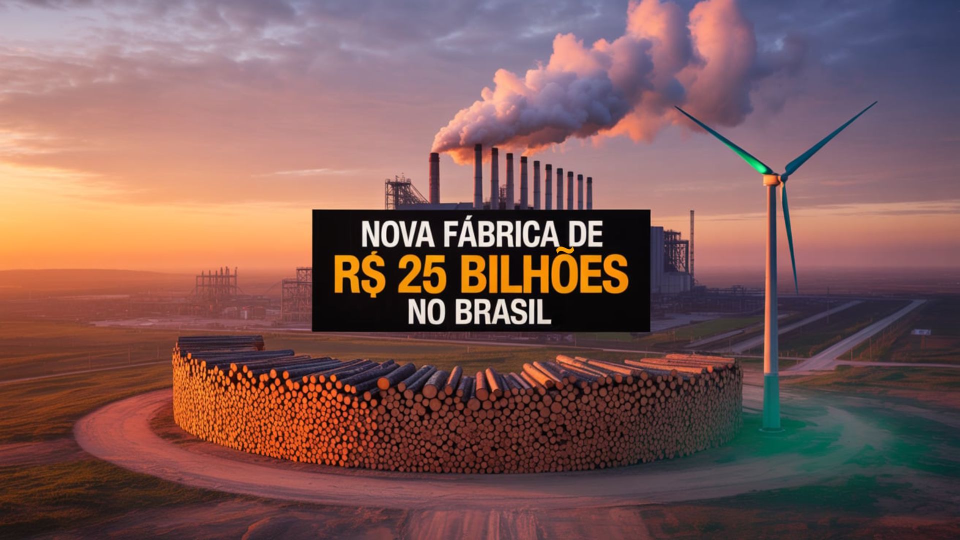 Maior fábrica de celulose do Brasil será construída em Inocência (MS), com R$ 25 bi, 3,5 mi t/ano, energia limpa e milhares de empregos.