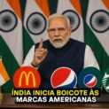 Índia vira palco de boicote contra marcas americanas e aumenta pressão sobre Washington