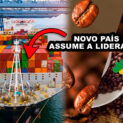 Nem EUA nem China, país europeu assume a liderança nas compras de café brasileiro em agosto com exportações somando cerca de 414 mil sacas de 60 kg