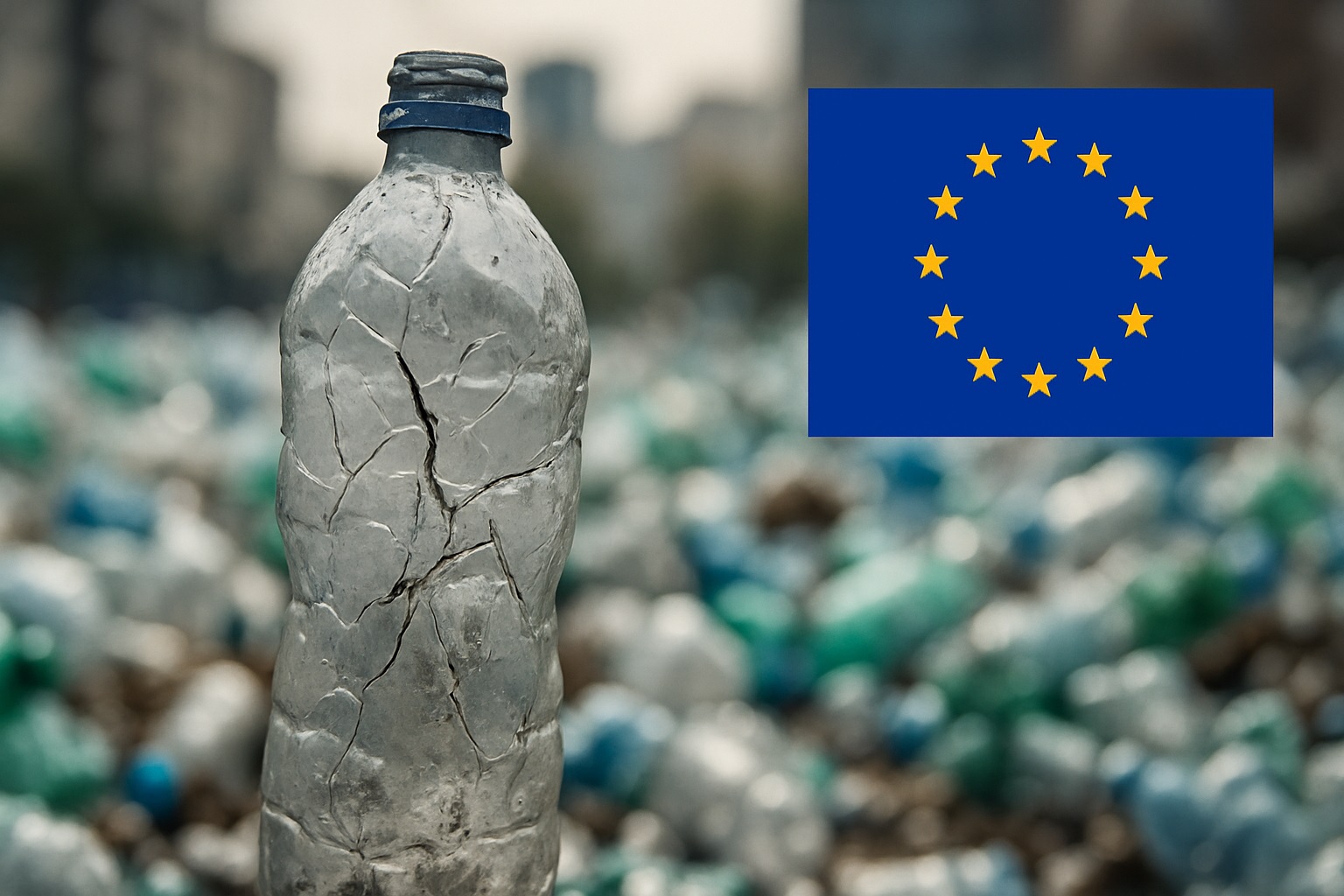 Nova regra da União Europeia em 2025 promete o fim das garrafas PET tradicionais e exige que todas tenham pelo menos 25% de plástico reciclado para reduzir impacto ambiental