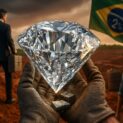 Diamante bruto de 646 quilates achado em Coromandel repete feito de 1938, mas só 2% do valor milionário ficará no Brasil, diz ANM