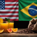 Por que os EUA pouparam o suco de laranja brasileiro da tarifa, mas penalizaram o café