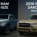 Ram lançará nova picape média em 2027 nos EUA e trará a Dakota de luxo ao Brasil em 2026, reforçando sua presença no mercado de caminhonetes.