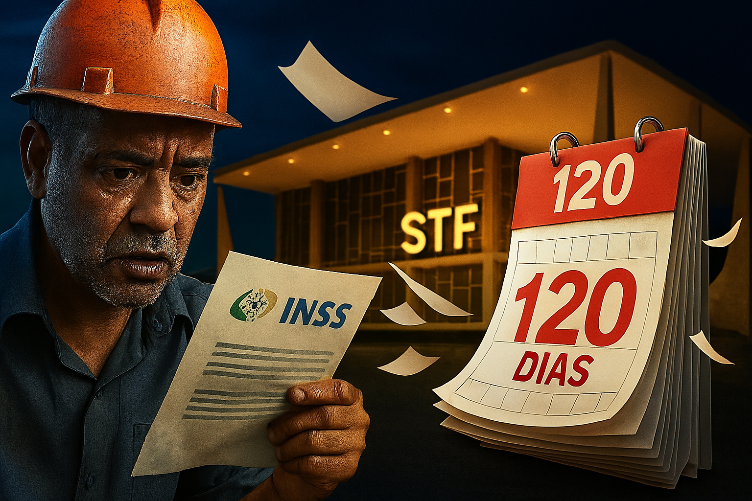 STF dá aval ao INSS: auxílio-doença será cortado em 120 dias sem nova perícia — milhões de segurados estão em risco