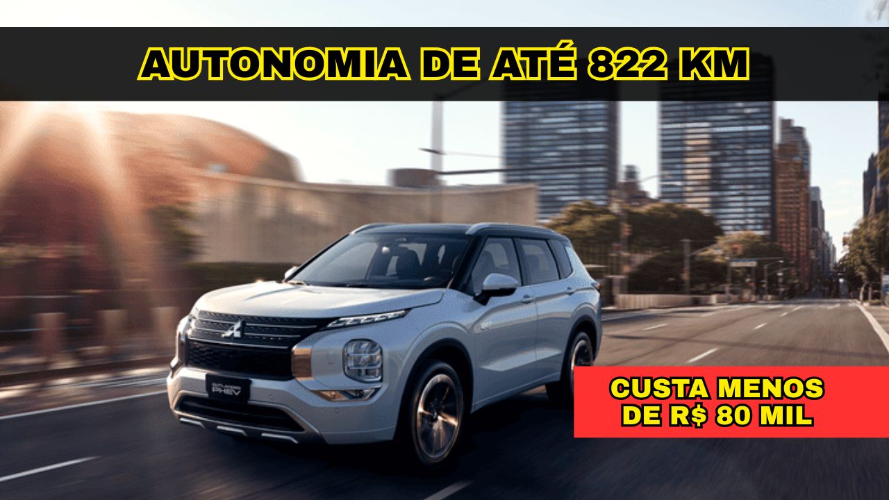 SUV de 7 lugares com motor diesel e autonomia de até 822 km custa menos de R$ 80 mil no mercado de usados