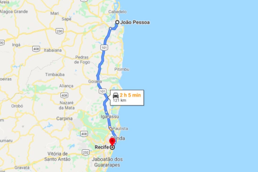 Viagem aérea de 30 minutos entre João Pessoa e Recife pode demorar 3 horas com embarque e custar mais que carro