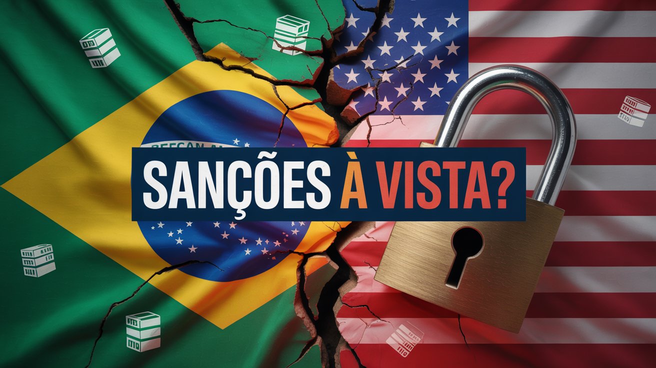 Governo Lula inicia Lei da Reciprocidade para reagir a sanções dos EUA em caso de condenação de Bolsonaro no STF.