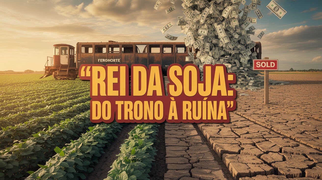 A queda do “Rei da soja”: Olacyr de Moraes perdeu 40 empresas, terras e fortuna bilionária em um dos maiores colapsos do agronegócio.